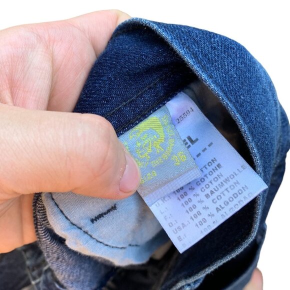 Diesel Jeans Size 36 Blue - Picture 6 of 8